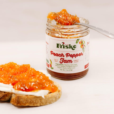Hot Pepper Peach Jam