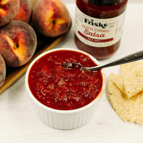 Peach Cherry Salsa - Medium