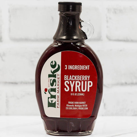 Michigan Blackberry Fruit Syrup