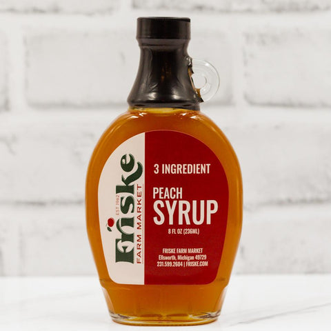 Michigan Peach Fruit Syrup