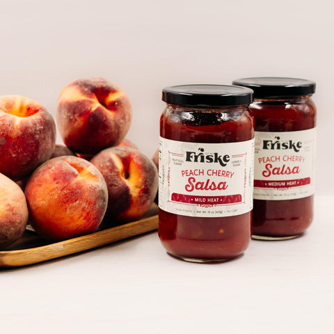 Peach Cherry Salsa - Medium