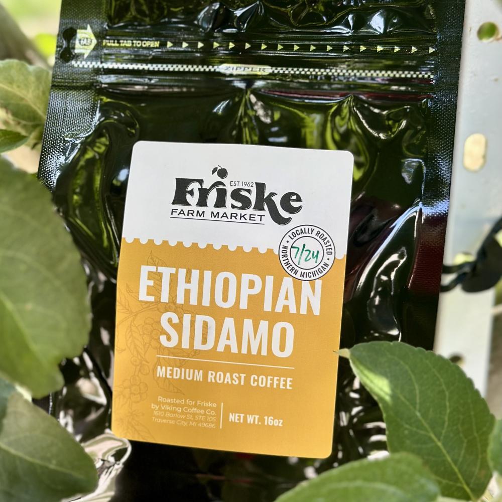 Ethiopian Sidamo Coffee 16 Oz Friske Farm Market 3127