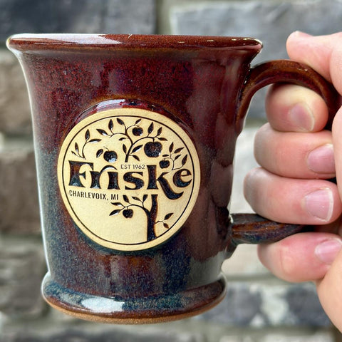 stoneware coffee mug
friske logo mug