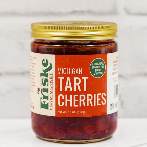 Traverse City Cherries
Montmorency red tart cherries
Small batch made