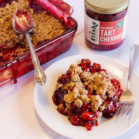 Michigan Tart Cherries Grown in Michigan Cherry Pie Filling and Dessert Topping Homemade Cherry Pie
Cherry Crisp