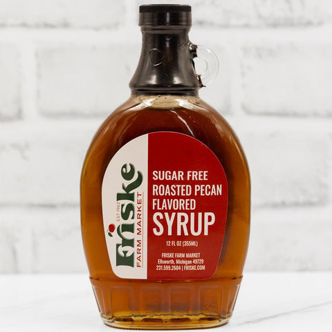 Michigan fruit syrup
sugar free
roasted pecan syrup