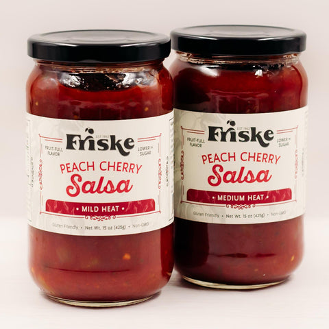 Peach Cherry Salsa - Medium