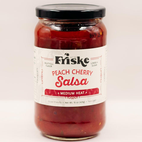 Peach Cherry Salsa - Medium