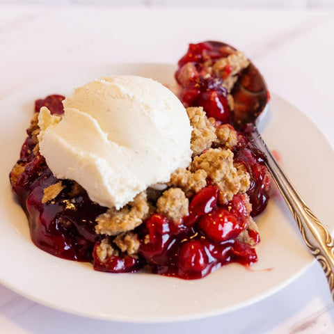 Michigan Tart Cherries Grown in Michigan Cherry Pie Filling and Dessert Topping Homemade Cherry Pie
Cherry Crisp