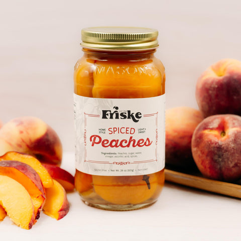Spiced Canned Peaches