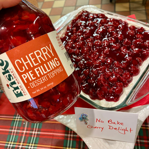 Traverse City cherries, Michigan cherries, Friske cherries, pie filling