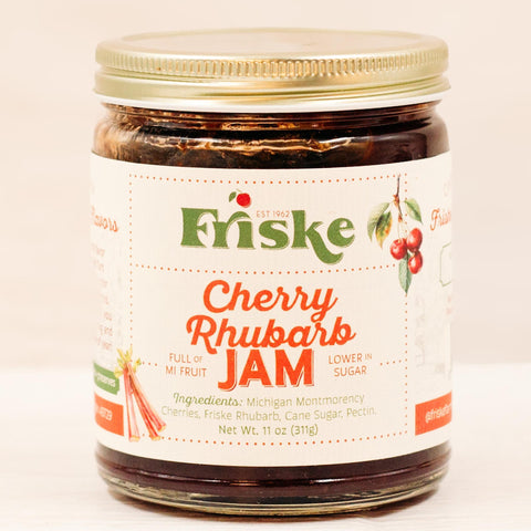 Cherry Rhubarb Jam
