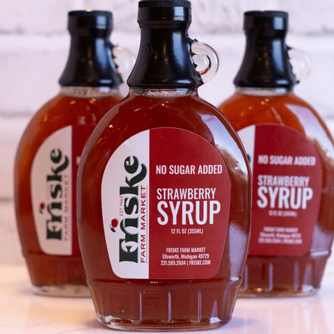 No Sugar Added Fruit Syrups - 3 Flavors!