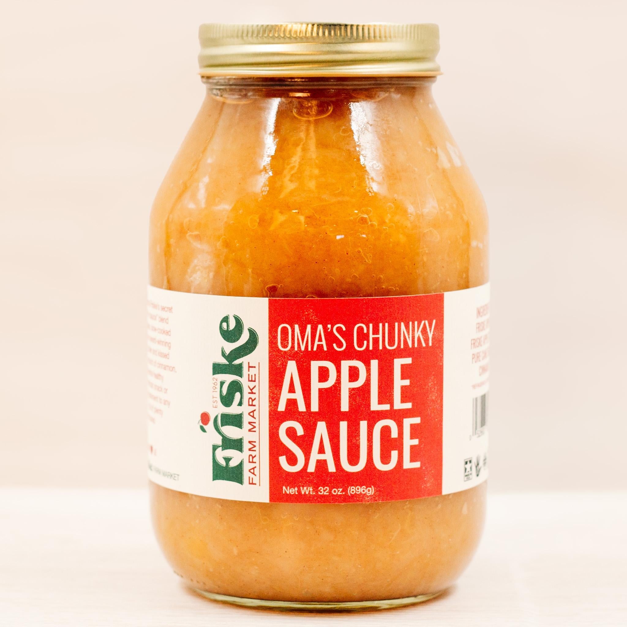 Oma's Chunky Applesauce – Friske Farm Market