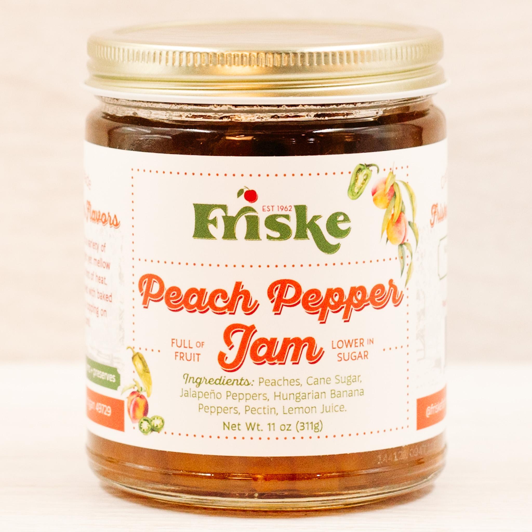 Hot Pepper Peach Jam – Friske Farm Market