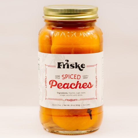 Spiced Canned Peaches