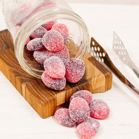 Sour Cherry Gummy Bombs