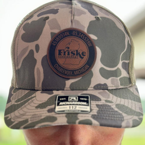 Camo Retro Snapback Trucker Cap