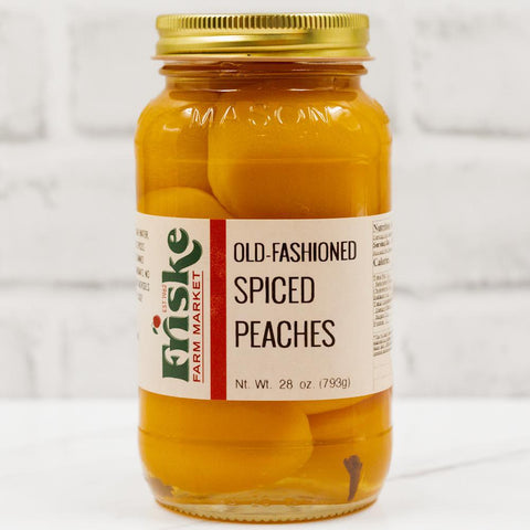 Spiced Canned Peaches