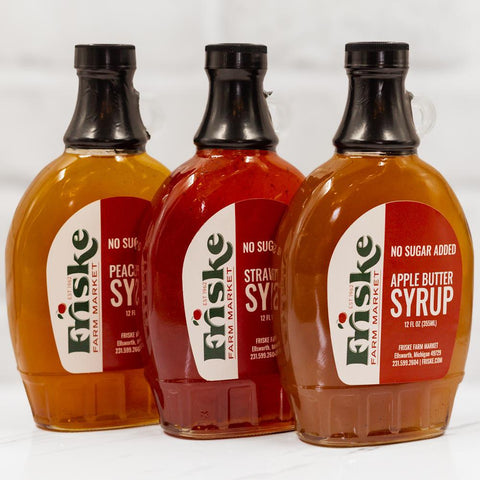 No Sugar Added Fruit Syrups - 3 Flavors!