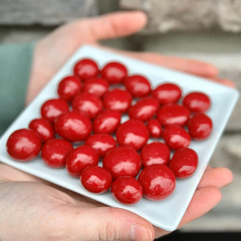 Red Chocolate Covered Cherries