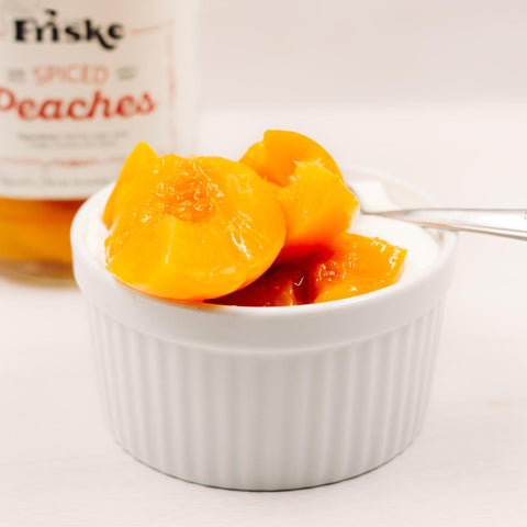 Spiced Canned Peaches