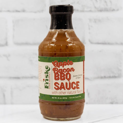 small batch made apple bacon bbq sauce michigan made