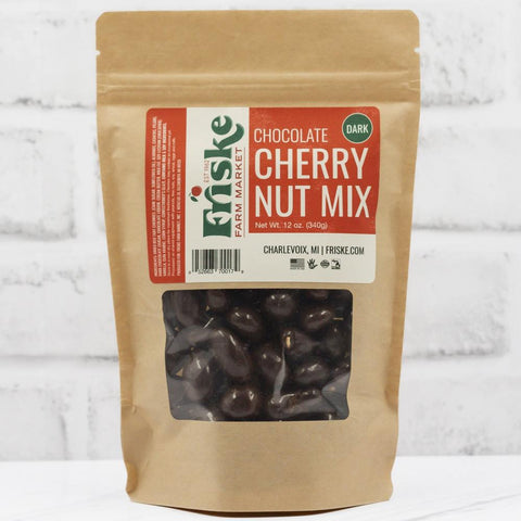 Traverse City cherries, Montmorency red tart cherries, Friske Farm Market, dark chocolate