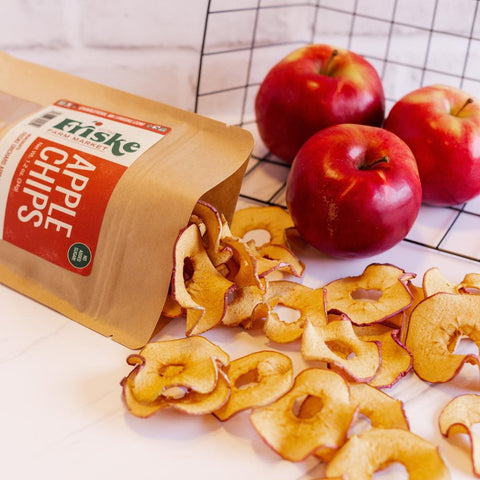 Sugar Free Dried Apple Chips