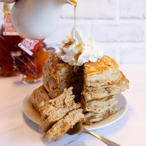 breakfast, pancakes, pancake mix