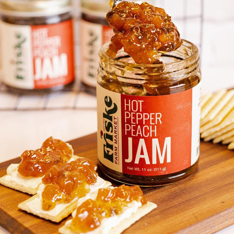 Hot Pepper Peach Jam