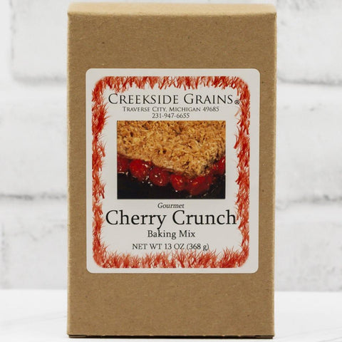 Michigan Cherry Dessert Baking Mix made in Traverse City Michigan 