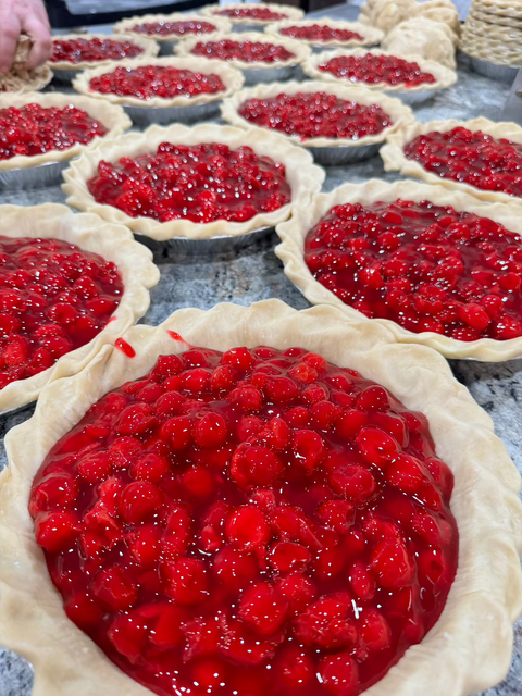 Cherry Pie Filling & Dessert Topping