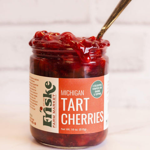 Traverse City Cherries
Montmorency red tart cherries
Small batch made