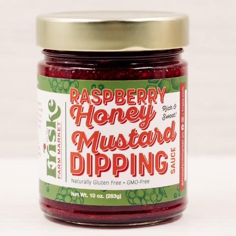 Raspberry Honey Mustard Pretzel Dip