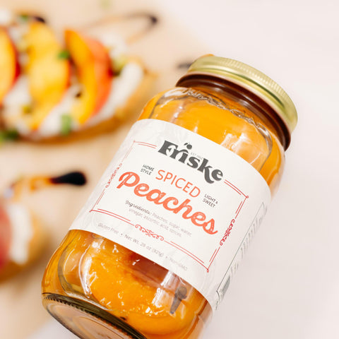Spiced Canned Peaches