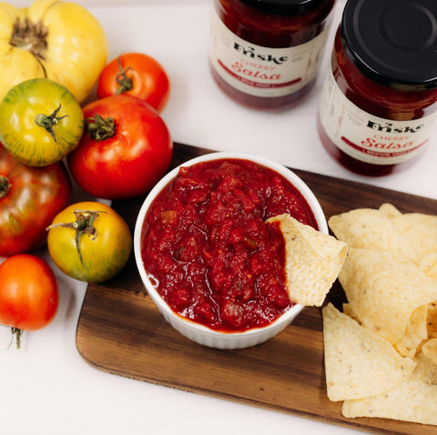 Mild Cherry Apple Salsa