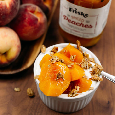 Spiced Canned Peaches