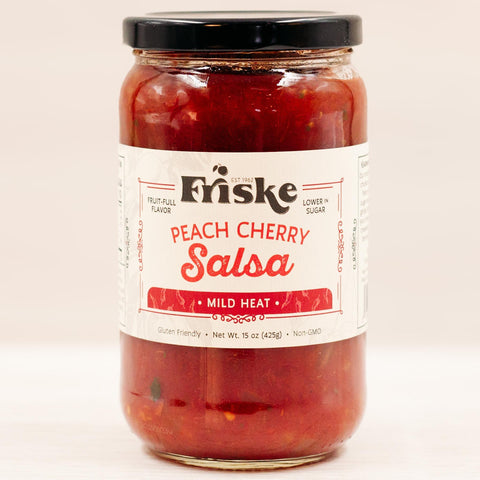 Peach Cherry Salsa - Medium