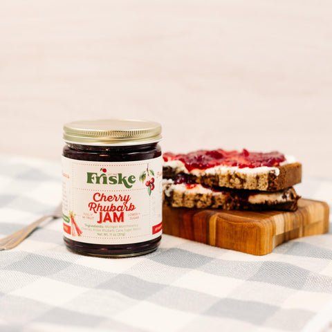 Cherry Rhubarb Jam
