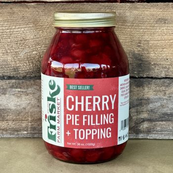 Perfect cherry pie filling for pies, pastries, and desserts