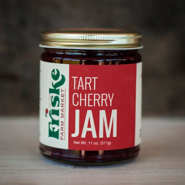Tart cherry jam